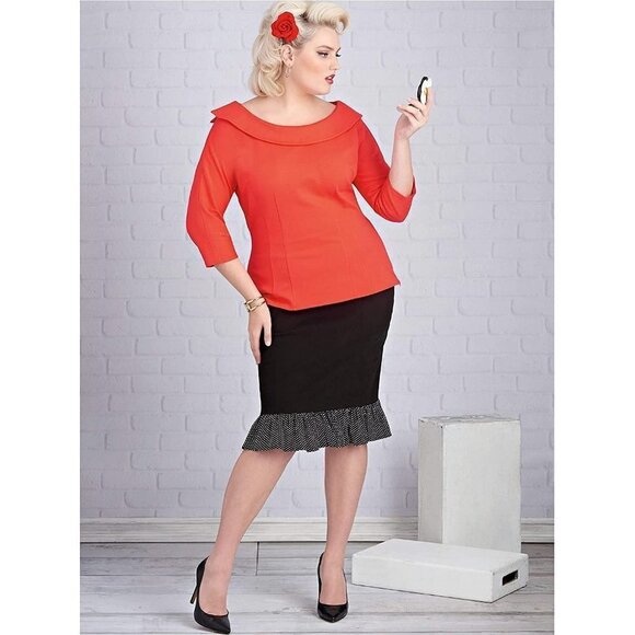 Simplicity Sewing Pattern S8884 R10134 Tops Womens Size 20-28 - Picture 5 of 5